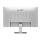 MSI 27" 144Hz FHD IPS Business Productivity & Gaming Monitor | Matte White | Pro MP273W E14A