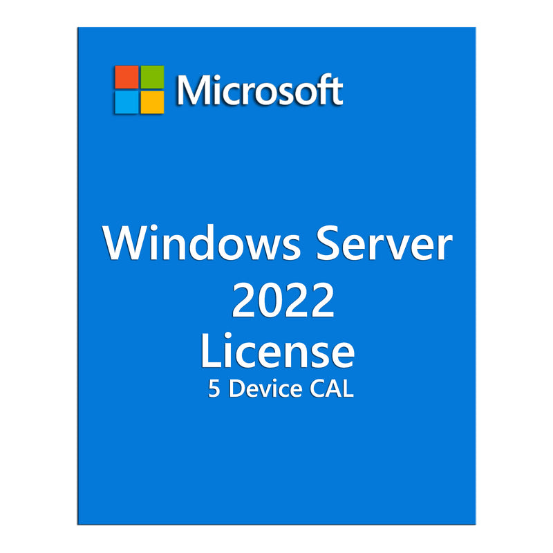 Microsoft R18-06430 Windows Server 2022 License - 5 Device CAL