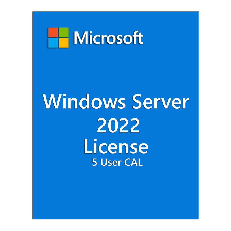 Microsoft R18-06466 Windows Server 2022 License - 5 User CAL