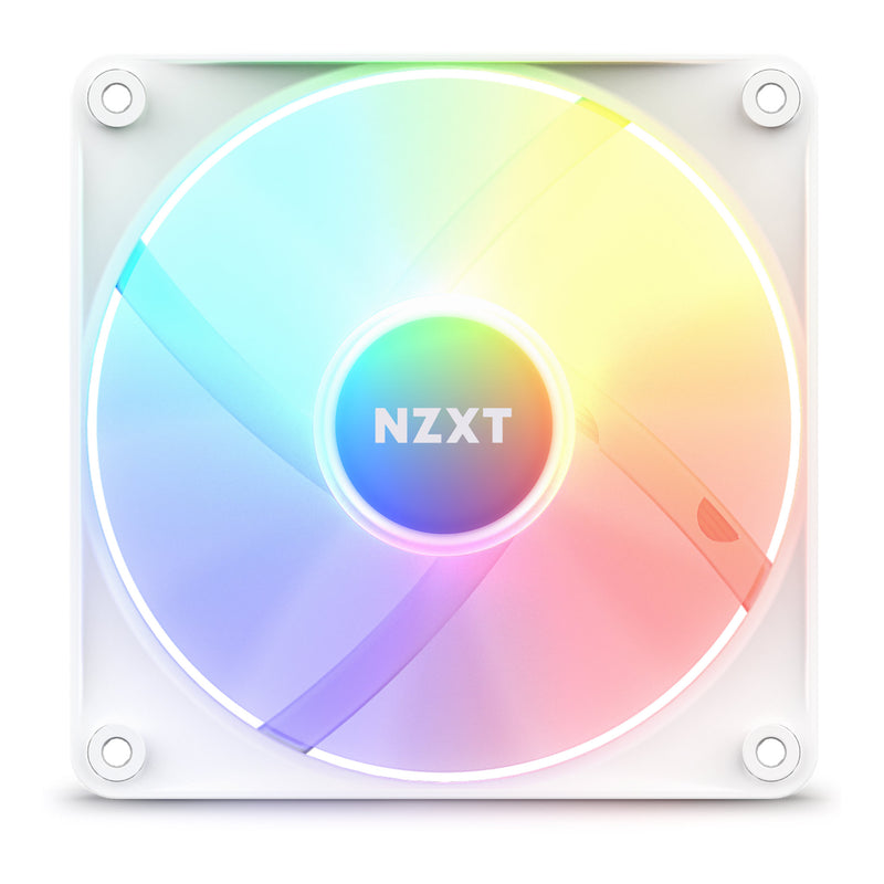 NZXT RF-C12SF-W1 F120 RGB Core 120mm Fan - White