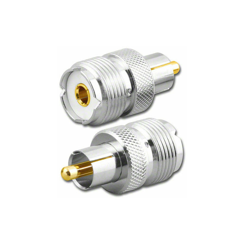 Pan Pacific RFA-8192 RCA Male to UHF Female Coaxial Adapter