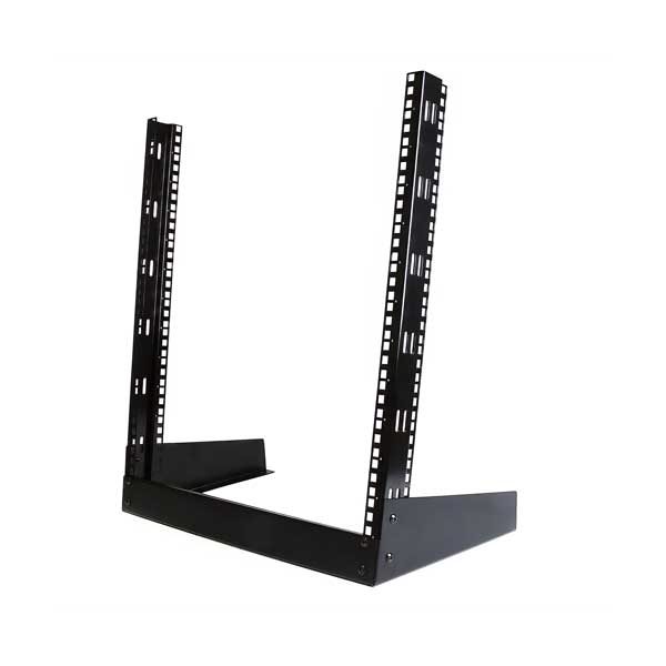 StarTech 12U 19" Desktop Open Frame Rack, 2-Post Free-Standing Network Rack