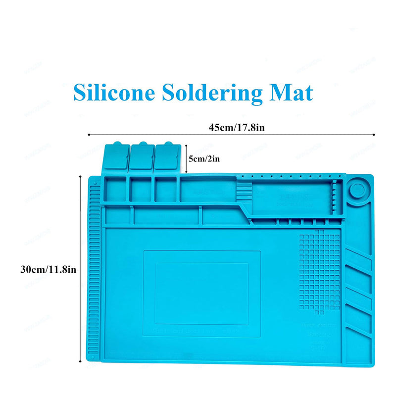 Altex Preferred MFG 17.8" x 11.8" Large Anti-Static Silicone Magnetic Electronic Repair/Soldering Mat