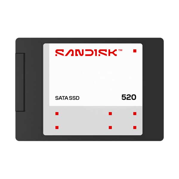 SanDisk 500GB 2.5" Internal 520 SATA Solid State Drive | 560Mbps | SDSS51500GAB-000G0