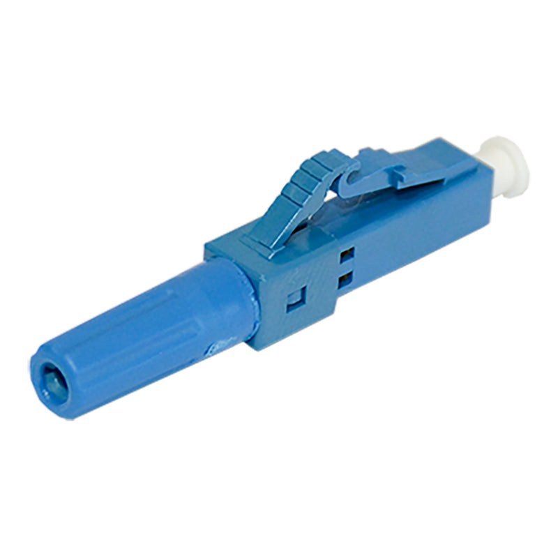TechLogix SM2-LC Single Mode (OS1, OS2) 9/125μm UPC Click-On LC ECOConnector - Blue