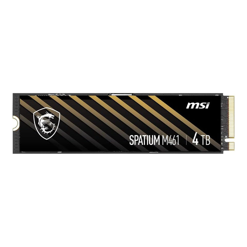 MSI SM461N4TB 4TB SPATIUM M461 PCIe 4.0 NVMe M.2 Solid State Drive