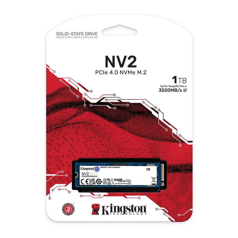 Kingston SNV2S/1000G 1TB M.2 PCIe NVMe Solid State Drive