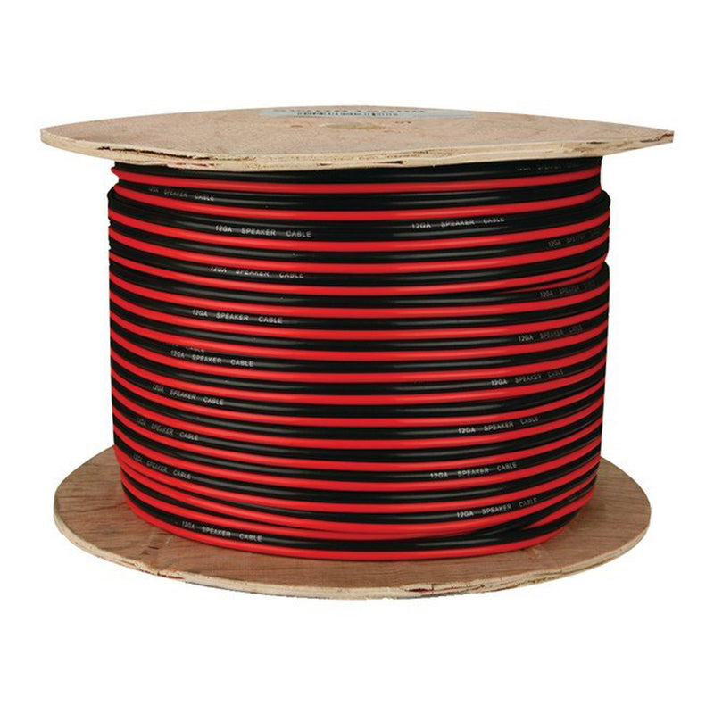 Altex Preferred MFG 500ft 16AWG 2-Conductor Paired Speaker Wire - Red/Black