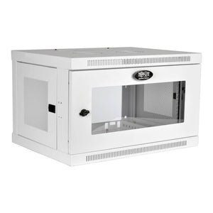 Tripp Lite SRW6UWG 6U Low-Profile Wall-Mount SmartRack Enclosure with Acrylic Window - White