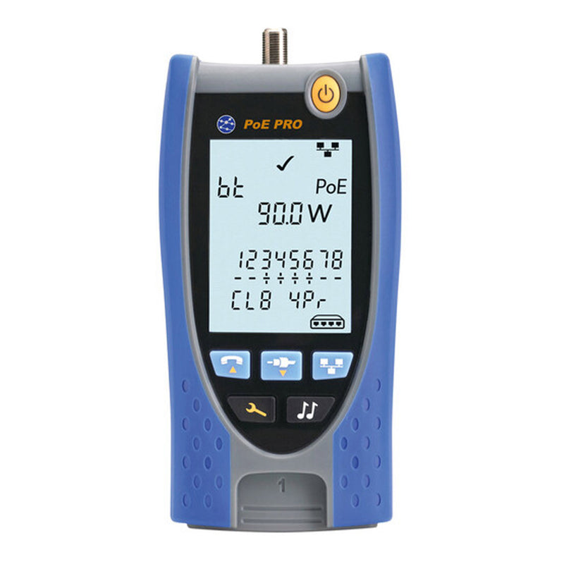 SimplyTEST ST-158006 PoE Pro AnyWARE VDV II Cable Tester for PoE++