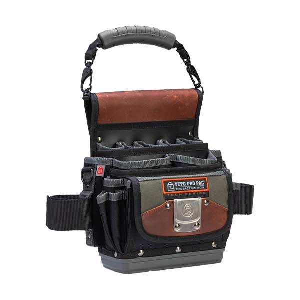 Veto Pro Pac 20-Pocket Portable Service Tool Pouch with Hard Bottom Base | TP5B