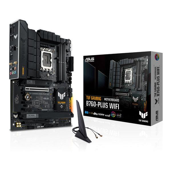 ASUS ASUS TUF GAMING B760-PLUS WIFI Gaming Desktop ATX Motherboard - LGA1700 - Intel B760 Chipset Default Title
