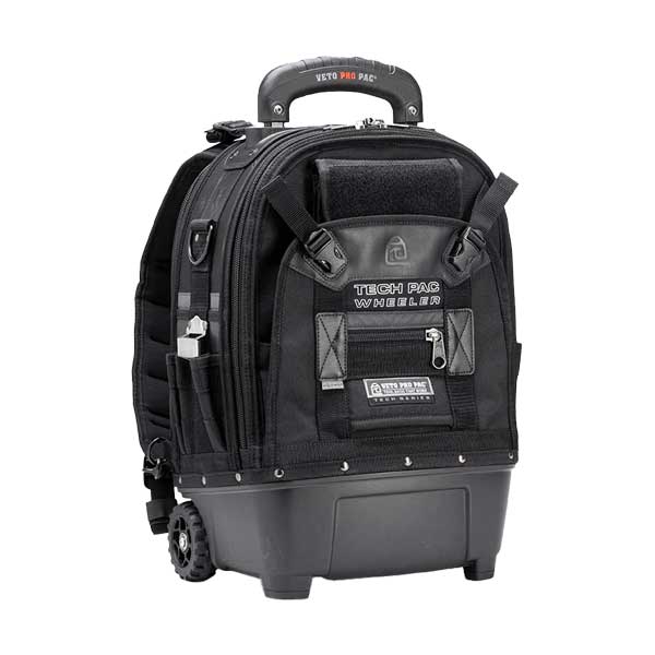 Veto Pro Pac 48-Pocket Tech Pac Wheeler Blackout Backpack Tool Bag | VPP10874