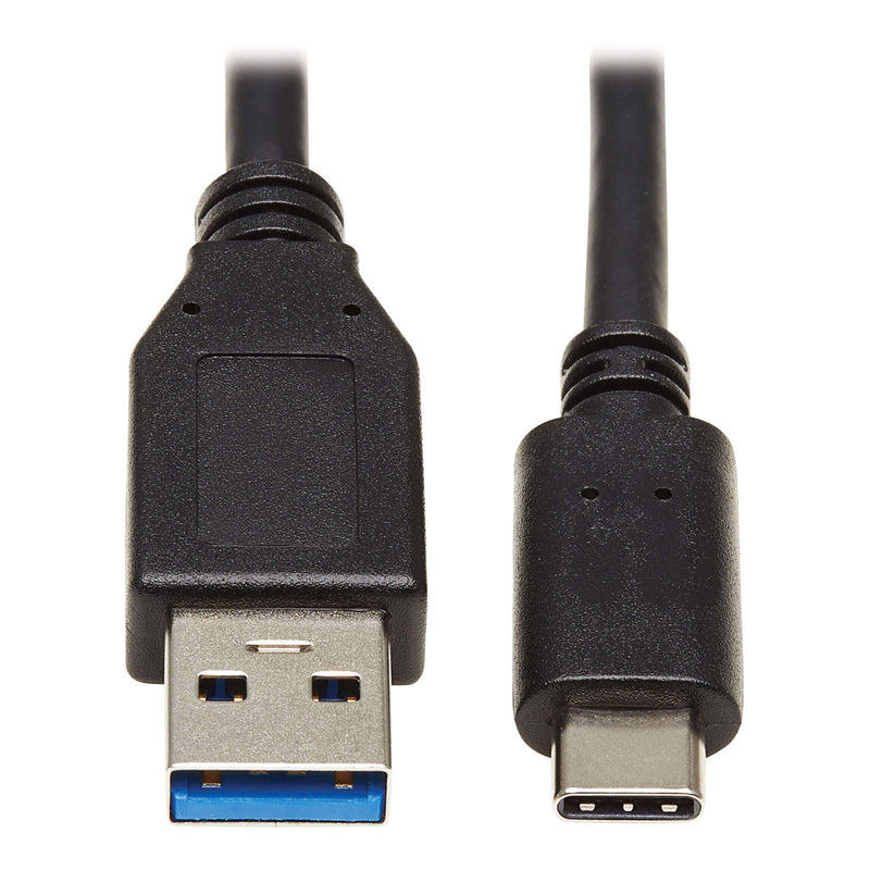 Tripp Lite U428-20N 20in USB Type-C Male to USB Type-A Male Cable - Black