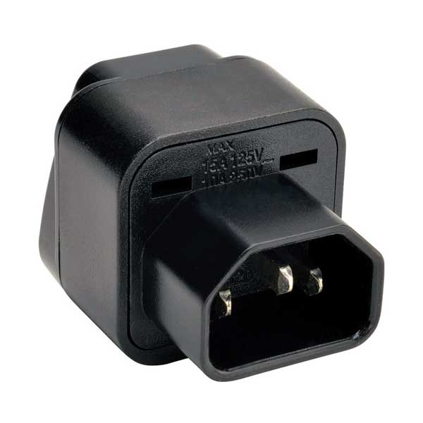 Tripp Lite Universal Power Plug Adapter for IEC-320-C13 Outlets | UNIPLUGINT