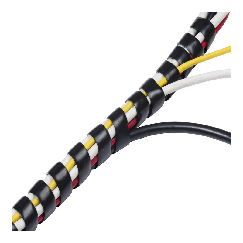D-Line US/CTW2.5B 8ft Spiral Cable Wrap - Black