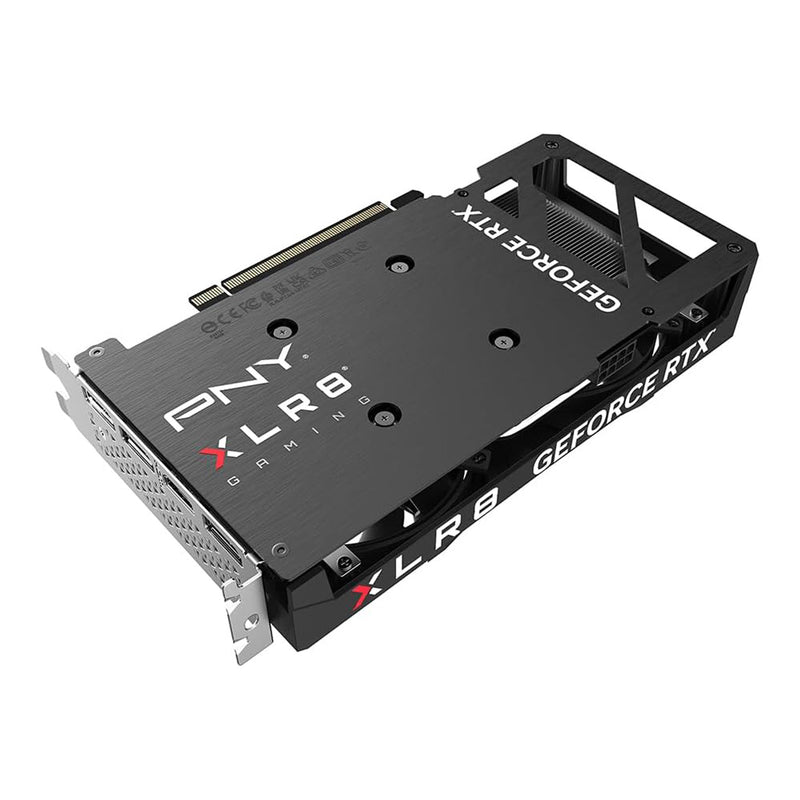 PNY VCG40608DFXPB1-O NVIDIA GeForce RTX 4060 8GB XLR8 Gaming Verto Dual Fan OC Graphics Card - Black