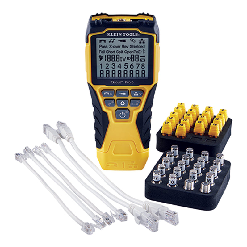Klein Tools VDV501-852 Scout Pro 3 Tester with Locator Remote Kit