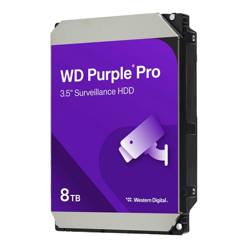 Western Digital WD8002PURP 8TB 3.5" 7200 SATA/600 Purple Pro Surveillance Hard Drive