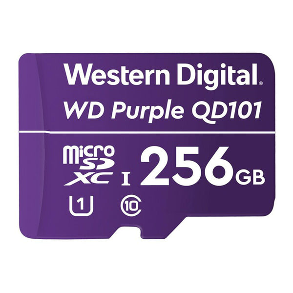 Western Digital Western Digital WDD256G1P0C 256GB WD Purple Surveillance microSD Card Default Title
