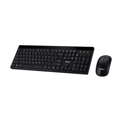 Adesso Wireless Quiet Keyboard & Mouse Combo | WKB-1400CB