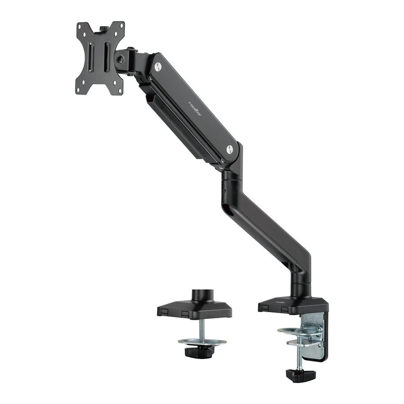 Rocstor Y10N010-B1 ErgoReach ED1 Premium Single Monitor Arm C-Clamp & Grommet – Up to 34″ - Black