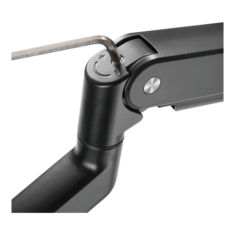 Rocstor Y10N012-B1 ErgoReach ED2 Premium Dual Ergonomic Monitor Arm C-Clamp & Grommet – Up to 32" - Black