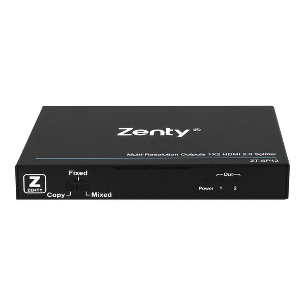 Zenty Zenty ZT-124 1x2 4K 60Hz HDMI Splitter Default Title
