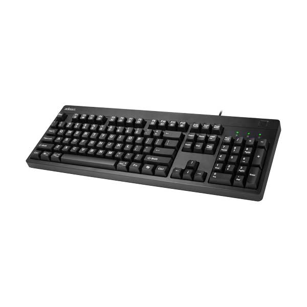 Adesso Antimicrobial Keyboard with Fingerprint Reader