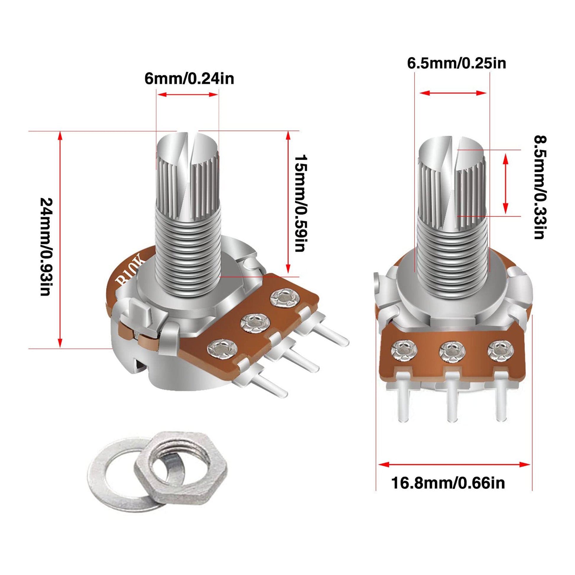 POTENTIOMETER - KIT - 20 - Altex Computers & Electronics