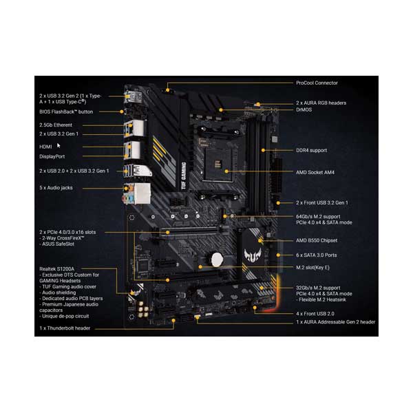 TUF GAMING B550 - PLUS - Altex Computers & Electronics