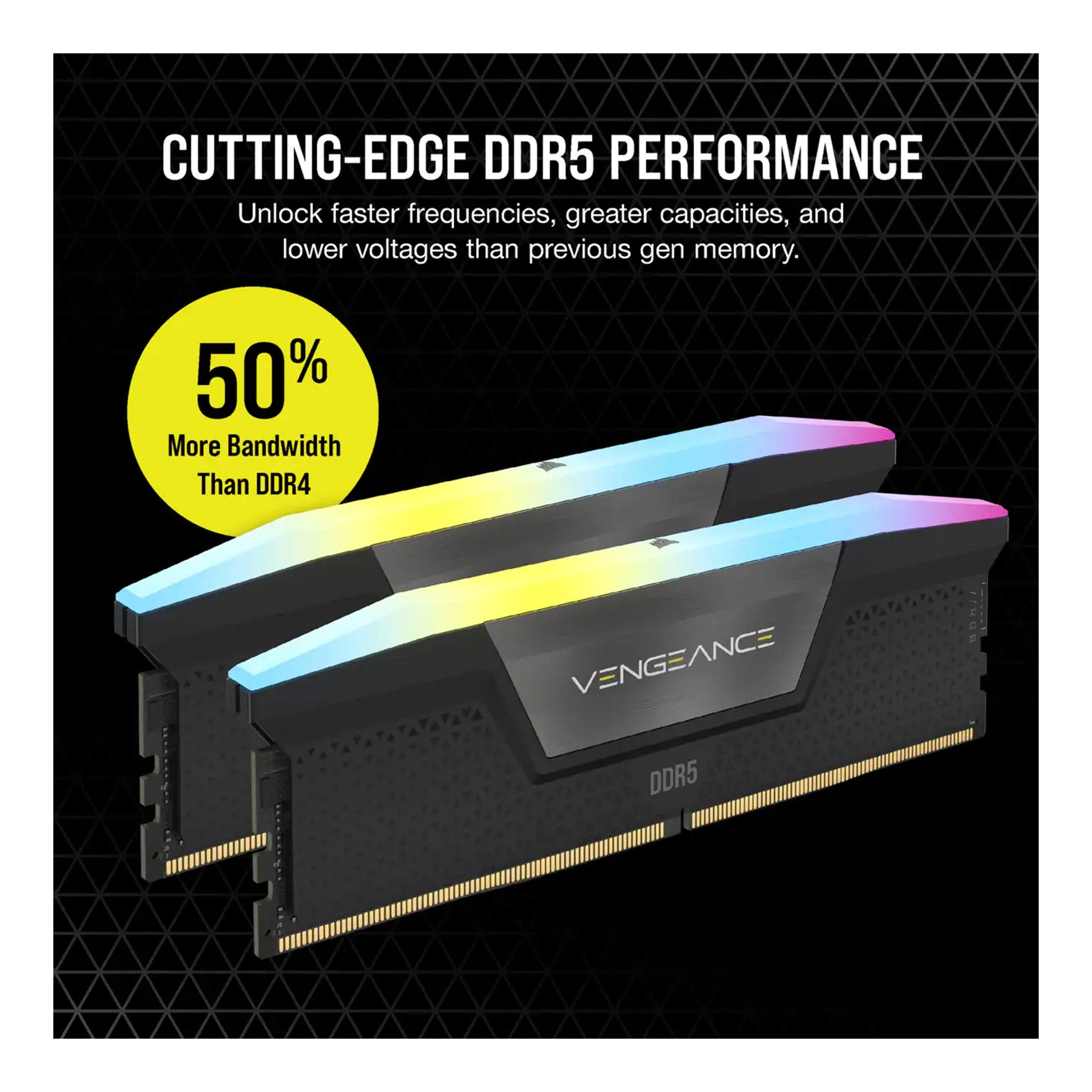 Corsair CMH32GX5M2B6000C40 (16GB 2枚組) Corsair CMH32GX5M2B6000C40 32GB (2x16GB) DDR5 DRAM 6000MHz C40 Vengean