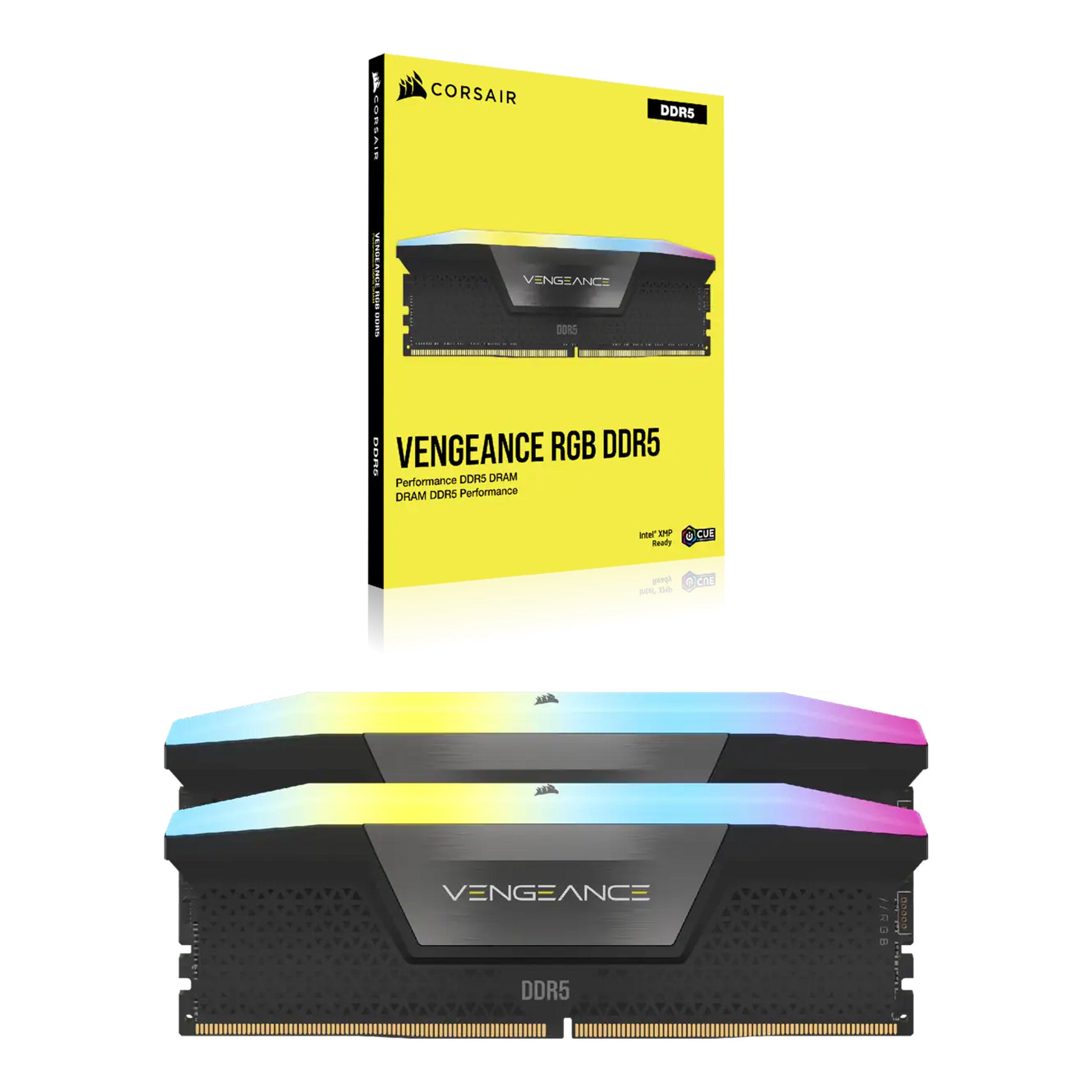 Corsair CMH32GX5M2B6000C40 32GB (2x16GB) DDR5 DRAM 6000MHz C40 Vengean