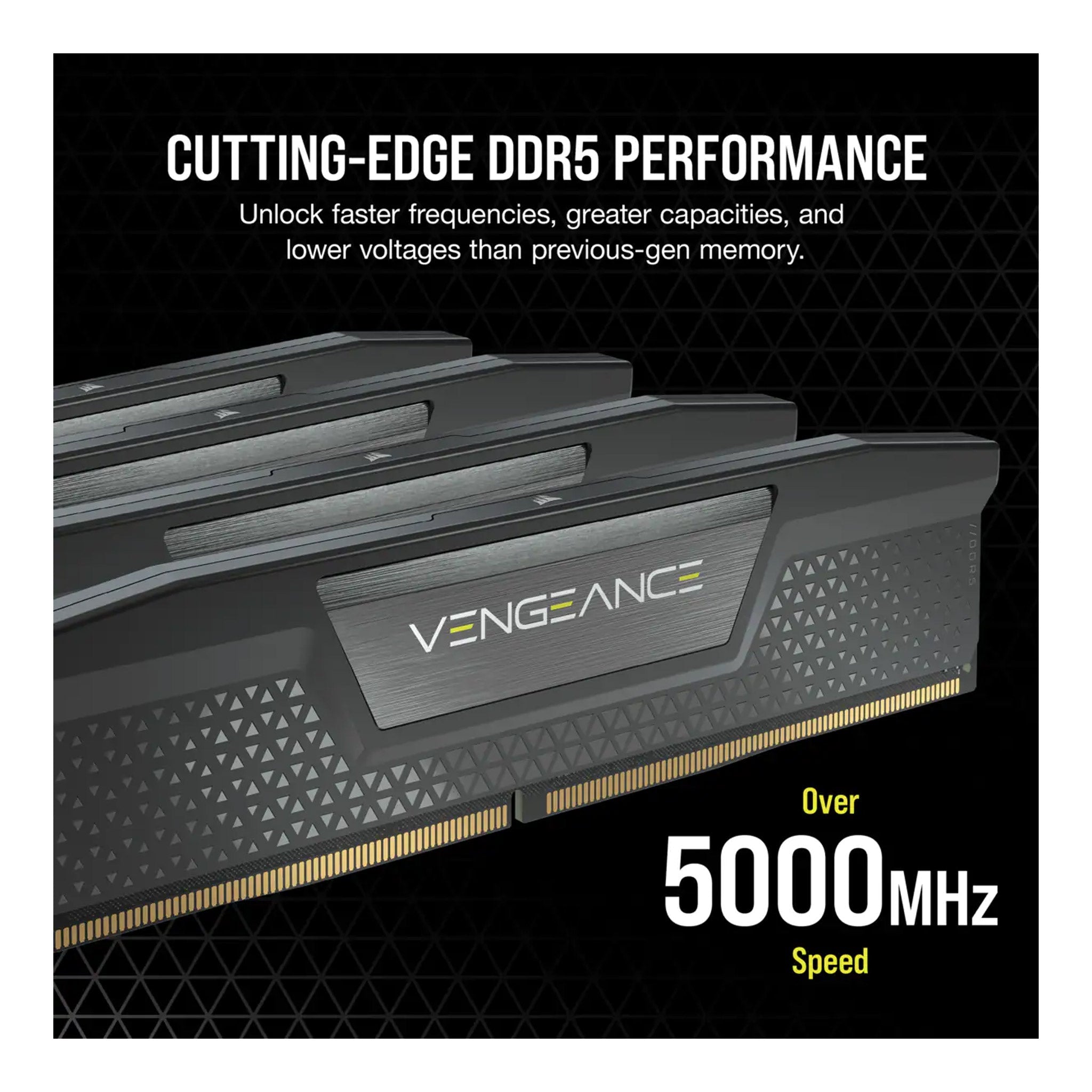 Corsair CMK32GX5M2B5600C36 Vengeance 32GB (2x16GB) DDR5 DRAM 5600MHz C