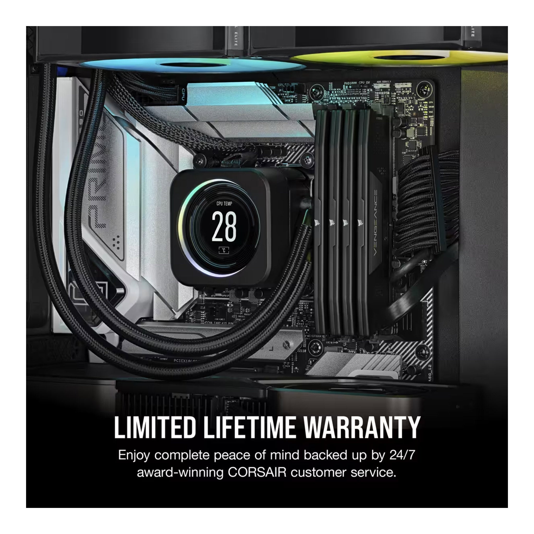 Corsair CMK32GX5M2B5600C36 Vengeance 32GB (2x16GB) DDR5 DRAM 5600MHz C