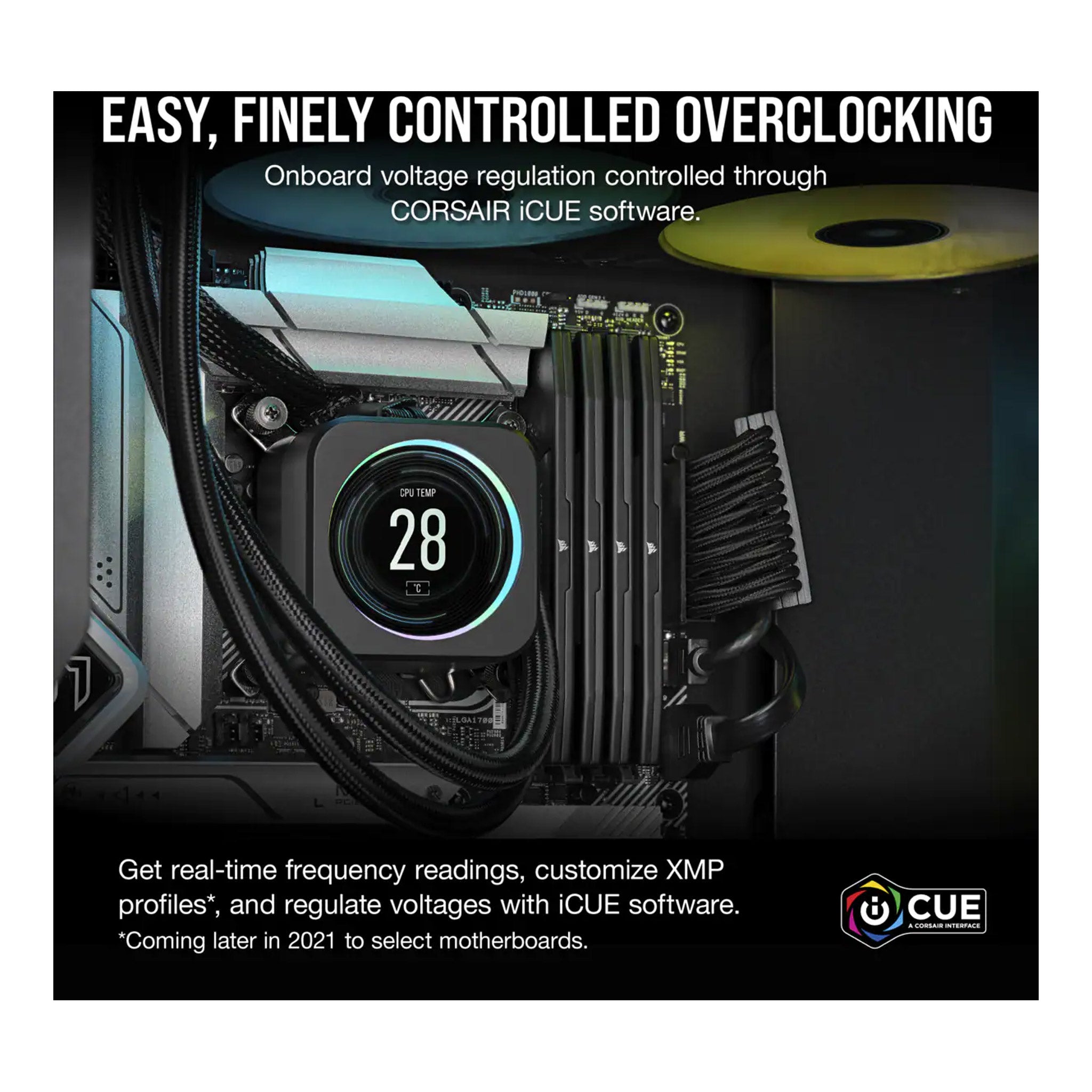 Corsair CMK32GX5M2B5600C36 Vengeance 32GB (2x16GB) DDR5 DRAM 5600MHz C