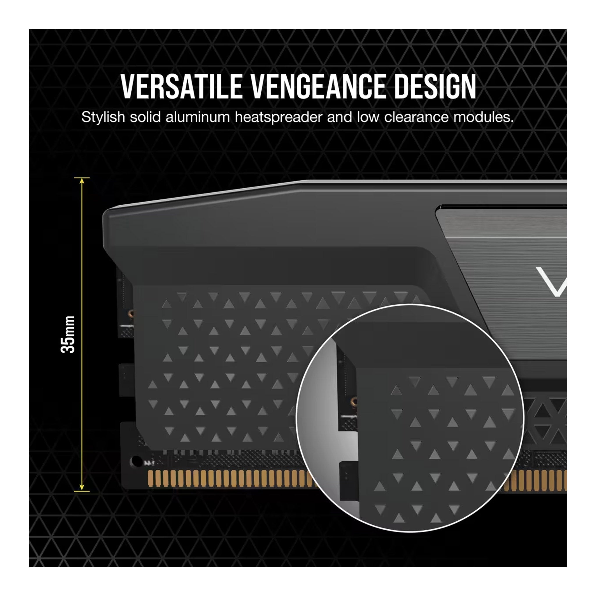 Corsair CMK32GX5M2B5600C36 Vengeance 32GB (2x16GB) DDR5 DRAM 5600MHz C