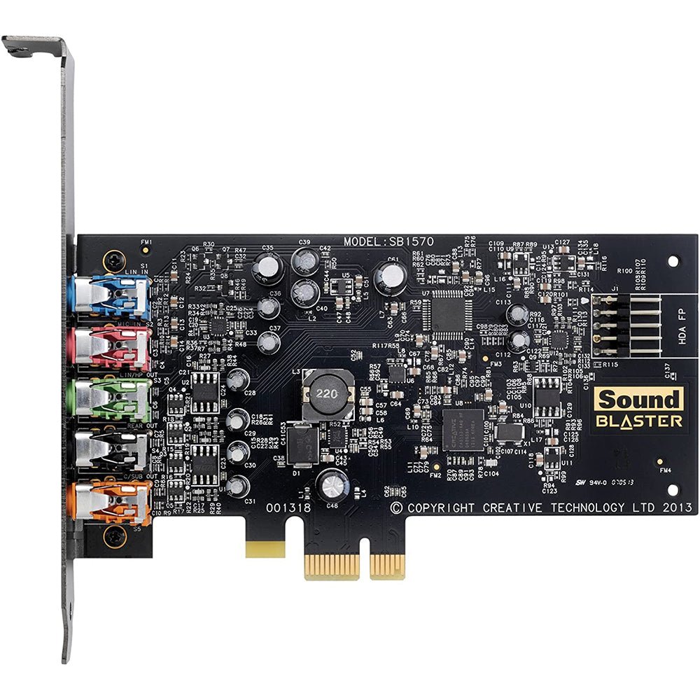 Creative Labs Sound Blaster Audigy FX 5.1 PCIe Sound Card w/ SBX Pro S