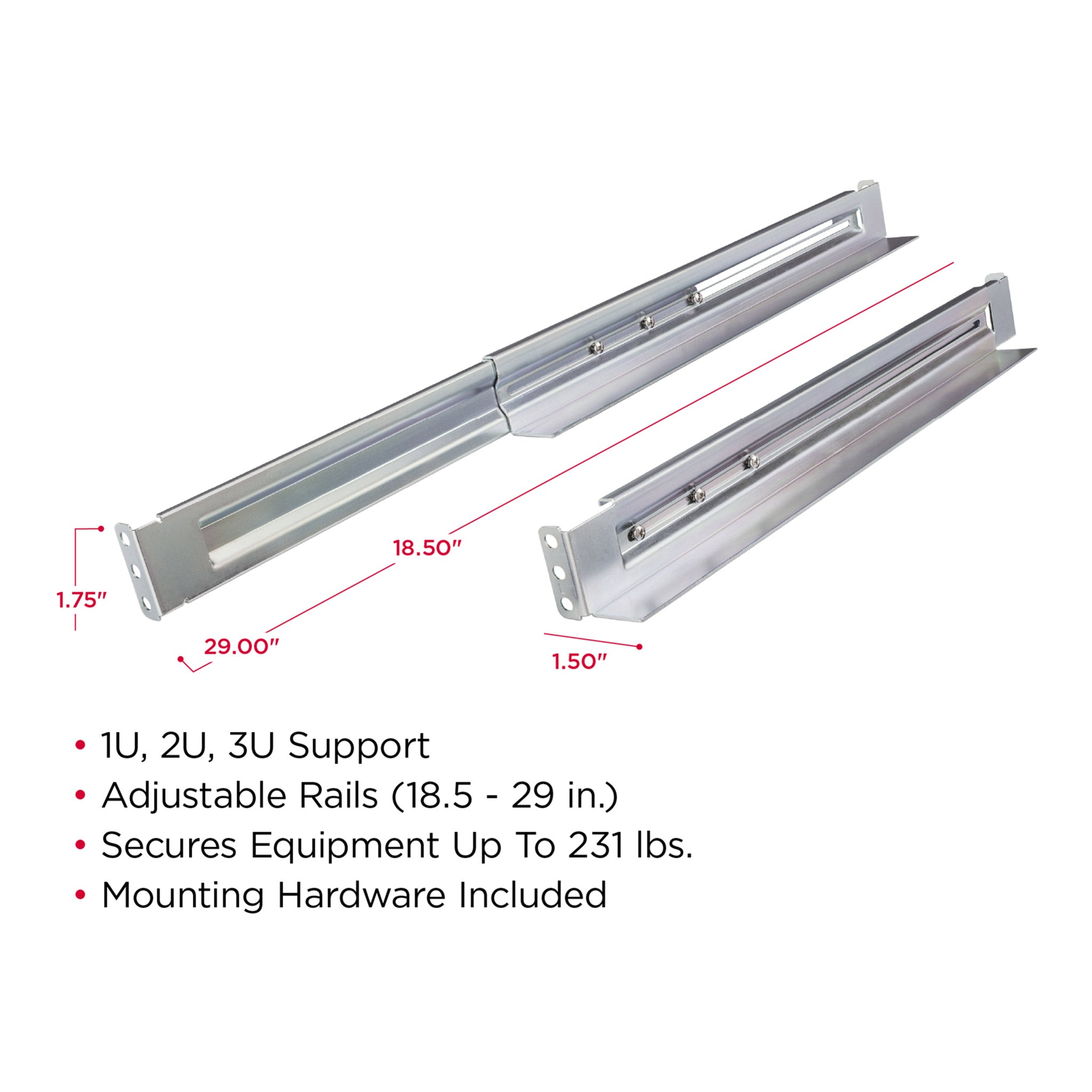 CyberPower 4POSTRAIL rack rail kit - Thumbnail 5