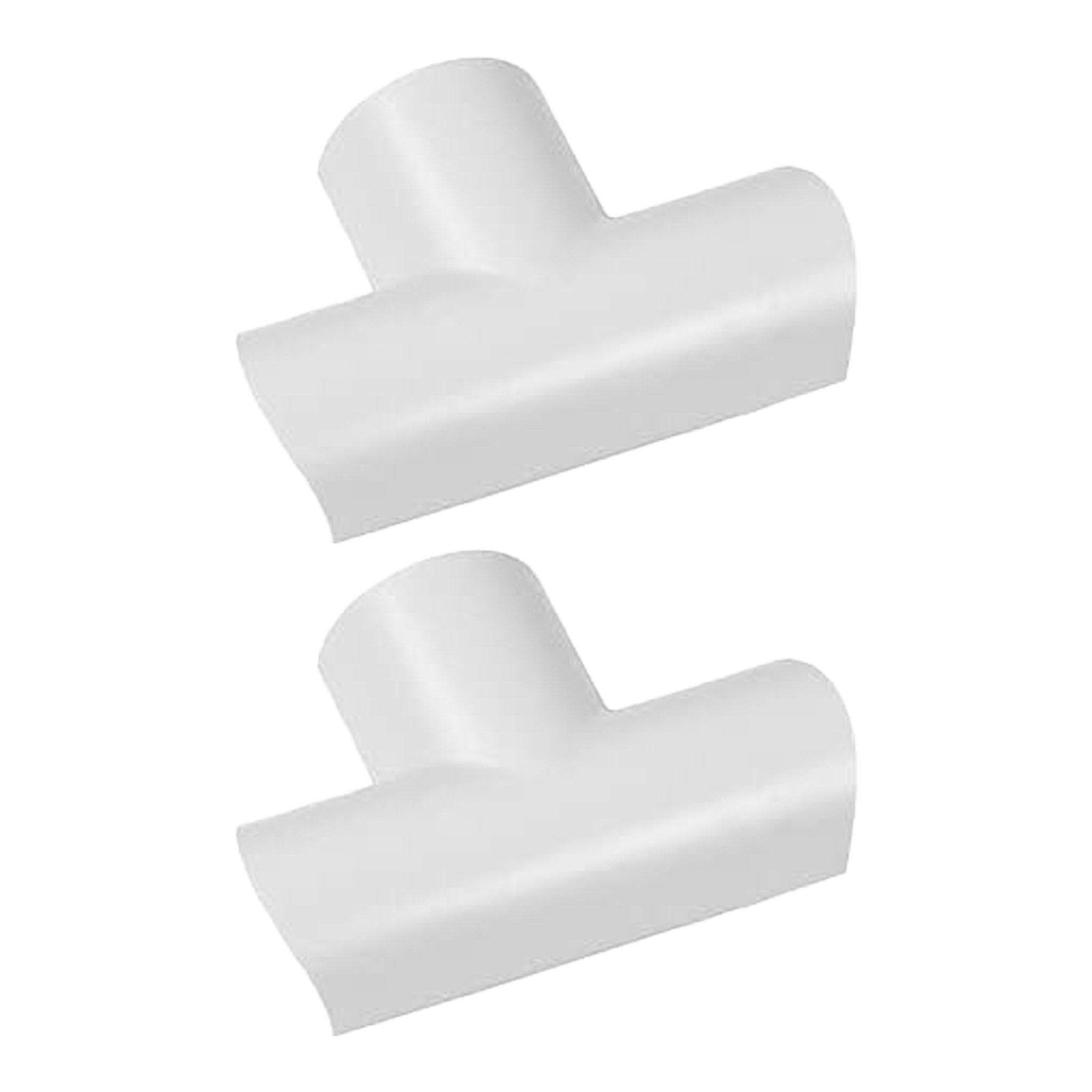 D-Line US/FLET3015W-2PK 2-Pack Equal Tee Mini Cable Raceway Accessory