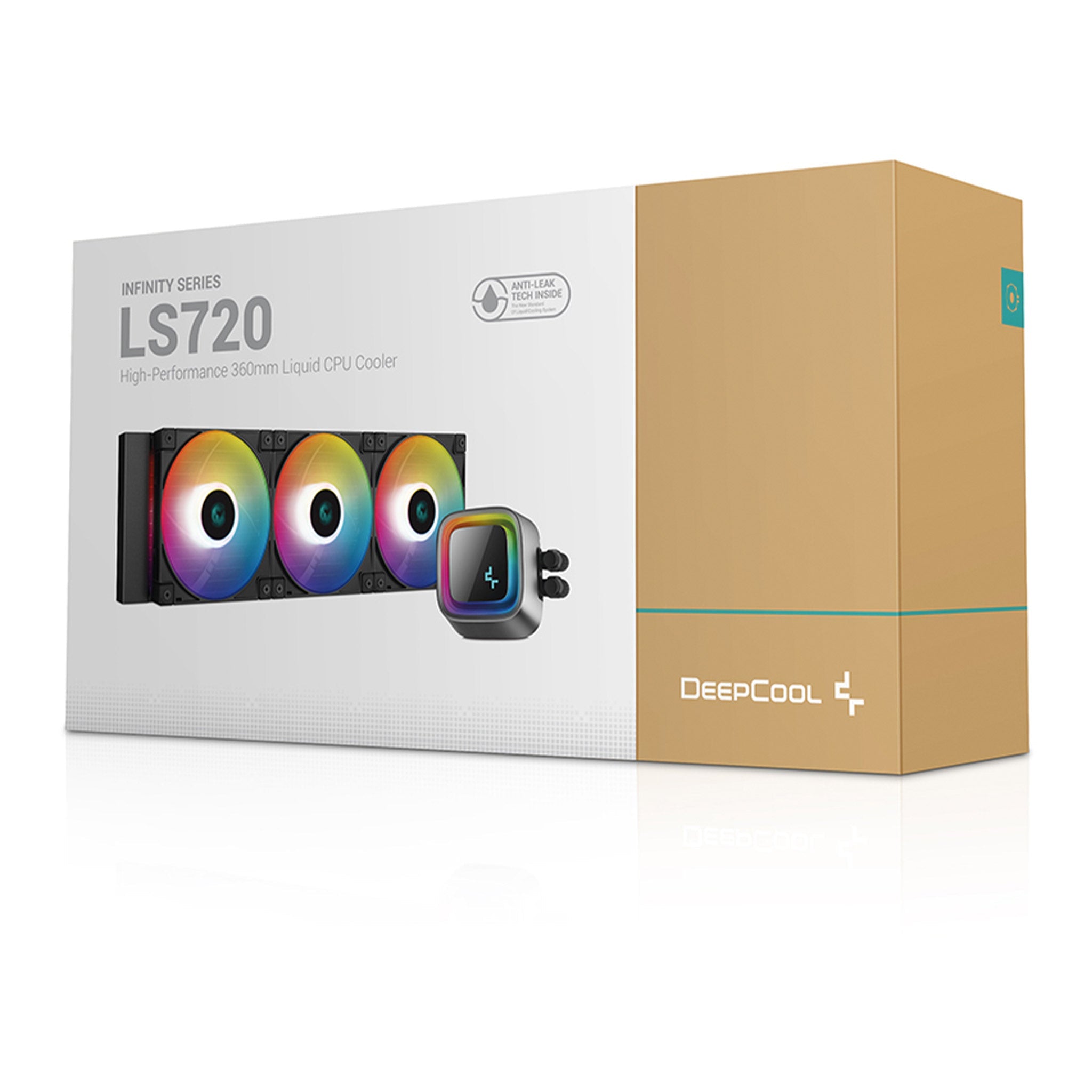 DeepCool R-LS720-BKAMNT-G-1 LS720 Premium High-Performance 360mm Liqui