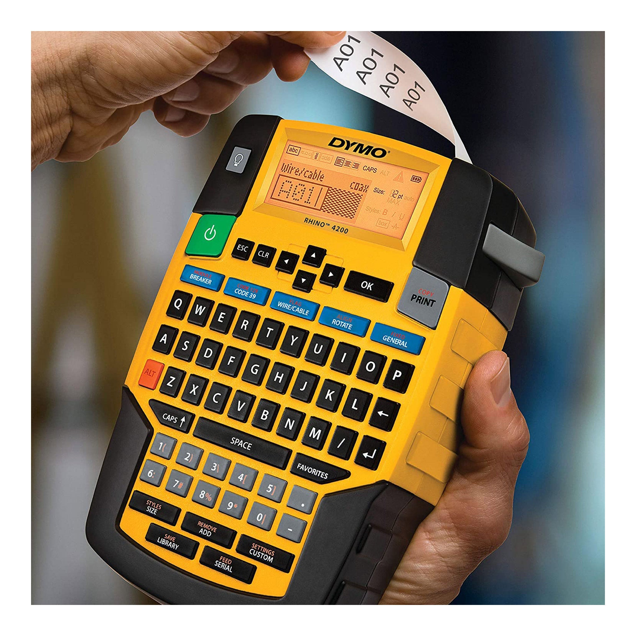 DYMO 2175088 Rhino 4200 Industrial Label Maker