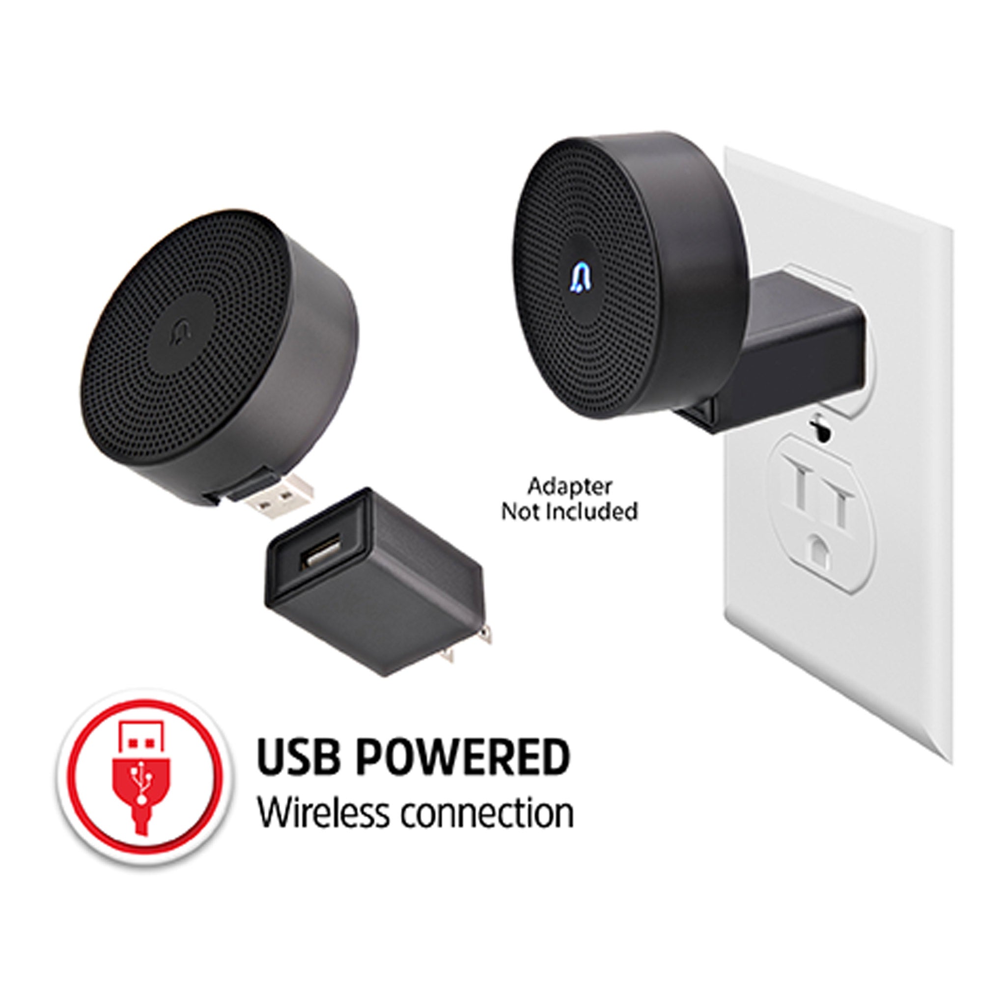 Energizer EOD1-1003-CHM Smart Wifi Wireless Chime for Video Doorbell