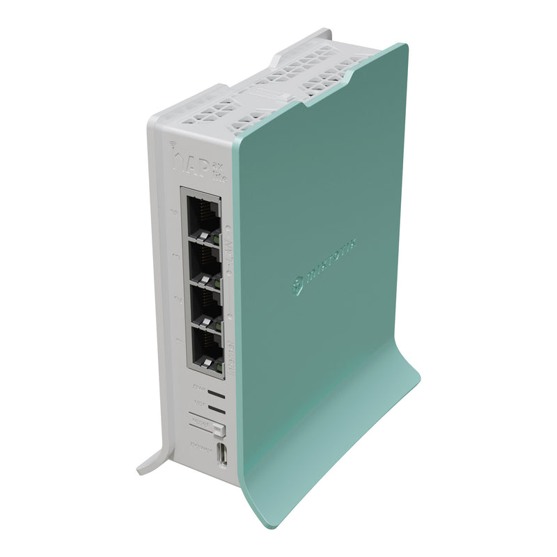 MikroTik hAP ax lite 4-Port 2.4GHz AX600 Wi-Fi 6 Dual-Core Wireless Router
