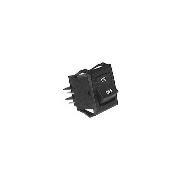 Heavy Duty Rocker Switch - DPST / On - Off
