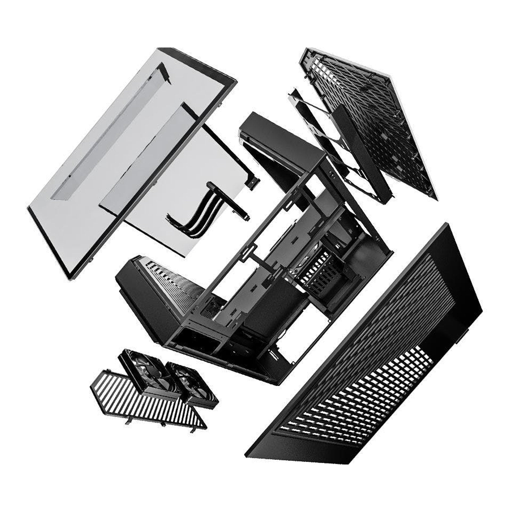 HYTE Y60 Mid-Tower ATX Case - Black