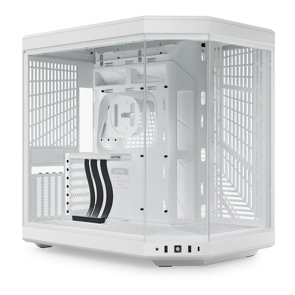HYTE Y70 Mid-Tower ATX Case - Snow White