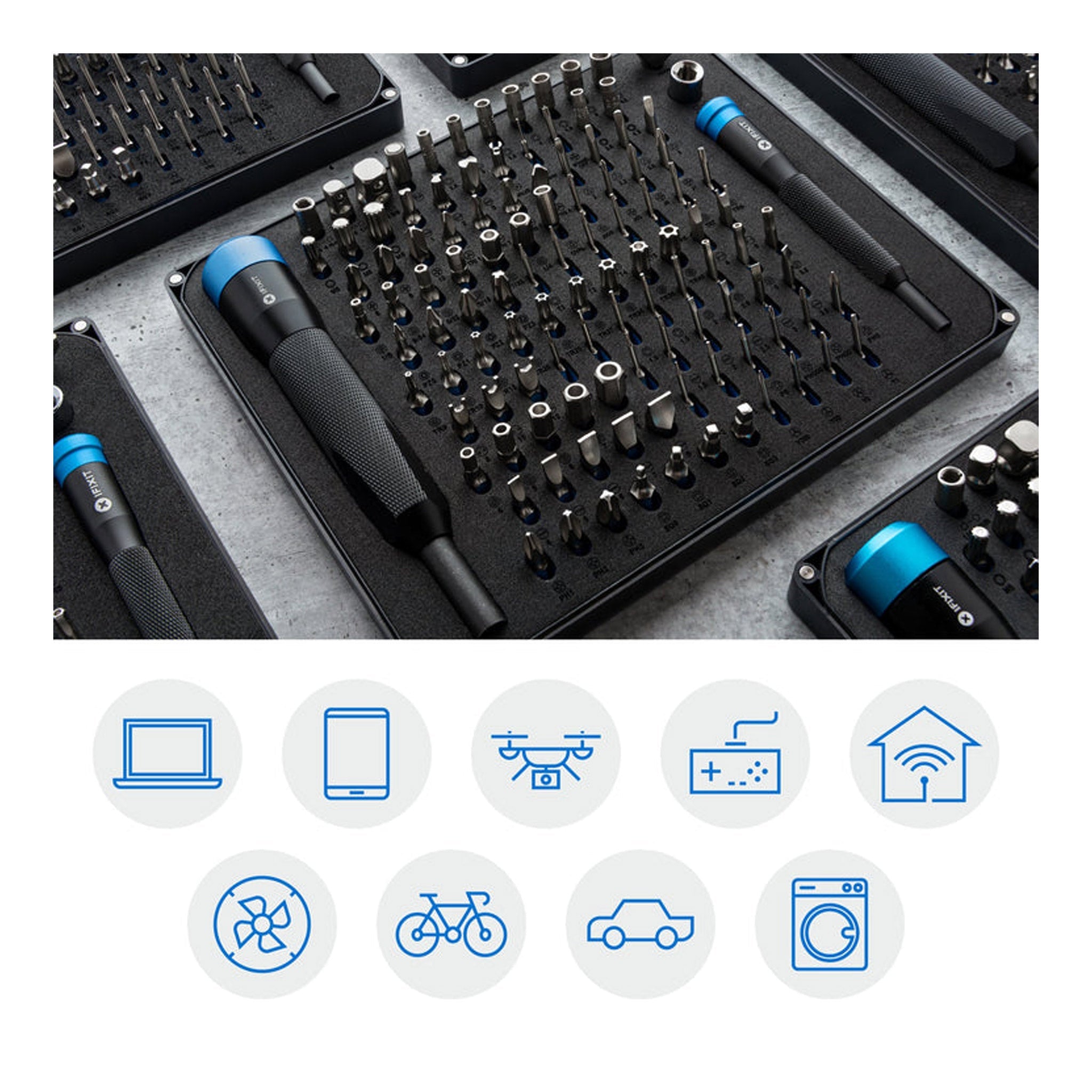 iFixit IF145-392-1 Manta 112 Bit Driver Kit