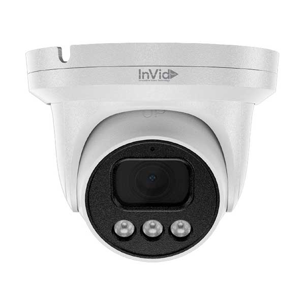 InVidTech 8MP 2.8mm True WDR Outdoor IP Turret Camera