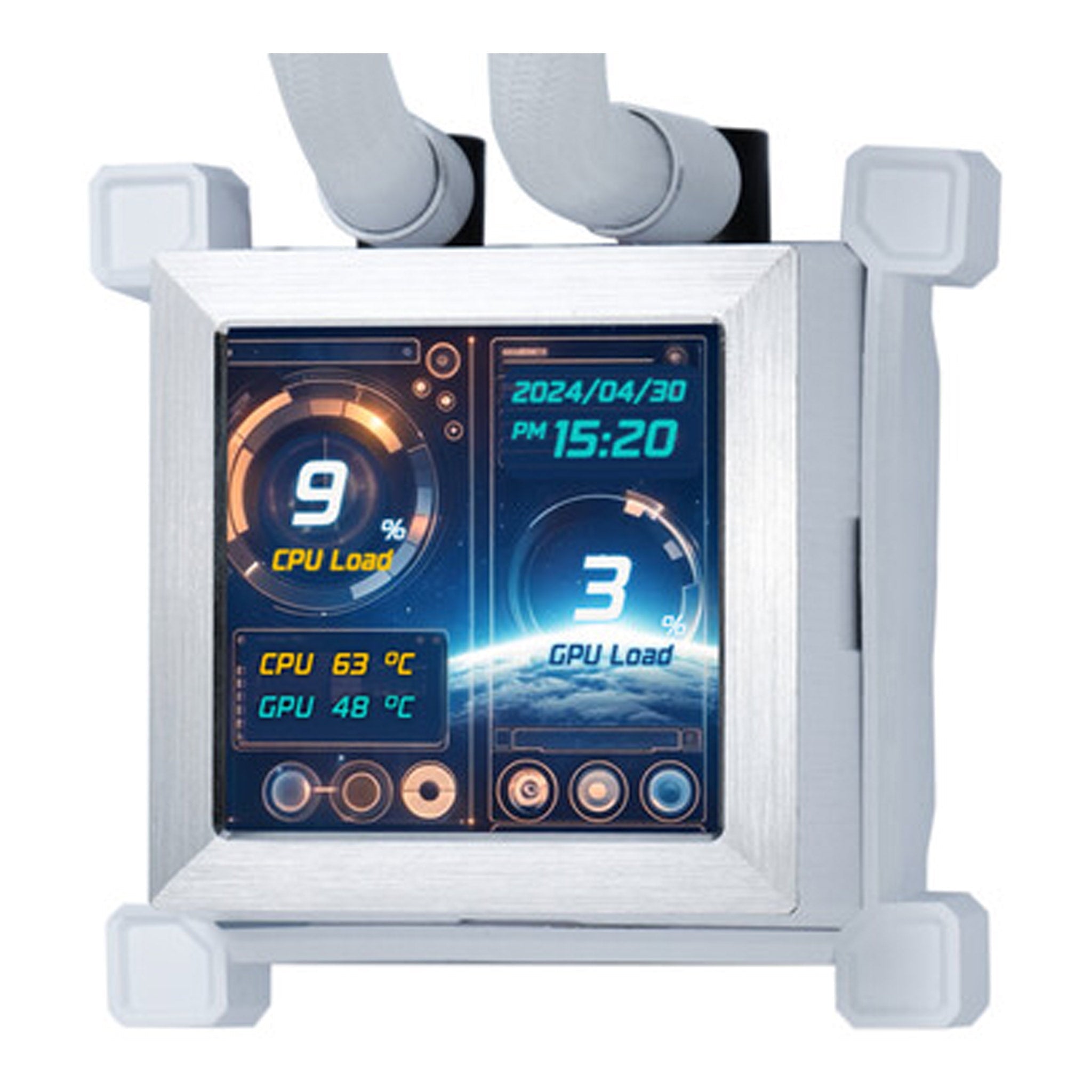 HydroShift LCD 360R WHITE 【公式通販】